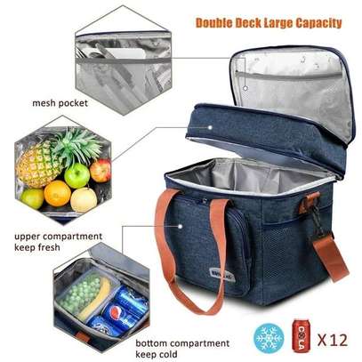 Double Compartment (15L) Lunch Bag image 1