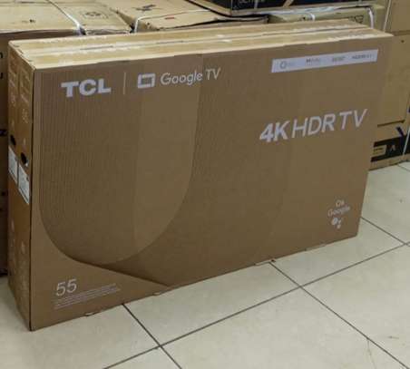 TCL 55inch Smart 4k UHD Frameless Android Tv 55P735. image 1