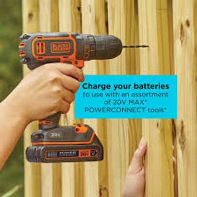 black and decker drill driver 18v image 2