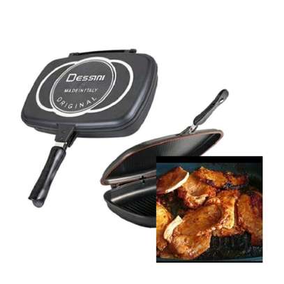 Dessini 36cm double sided grill pan non stick image 1