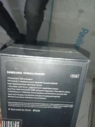 Samsung Note 10+ 512gb+12gb Ram Sealed(Shop) image 2