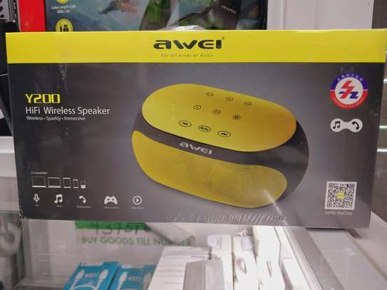 Awei Y200 Super Bass Portable Hifi Wireless Bluetooth Speake image 2
