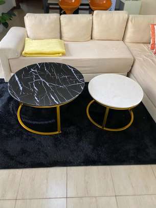 High quality Original marble Coffee table Unit (pair) image 2