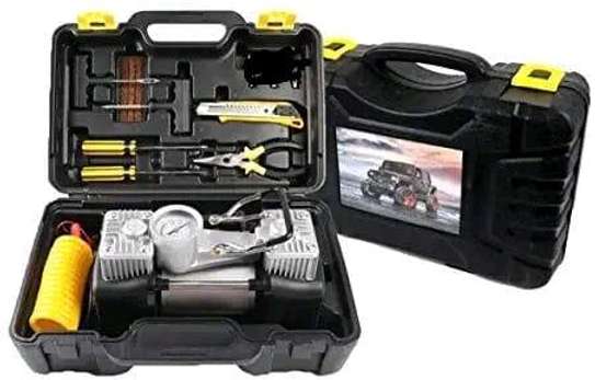 Dual Air Compressor With Toolkit image 1