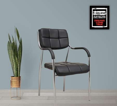 Office Chair : Medium Back Visitor Chair image 5