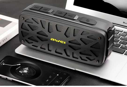 AWEI Y330 Wireless Bluetooth Speaker Dual Units FM image 1