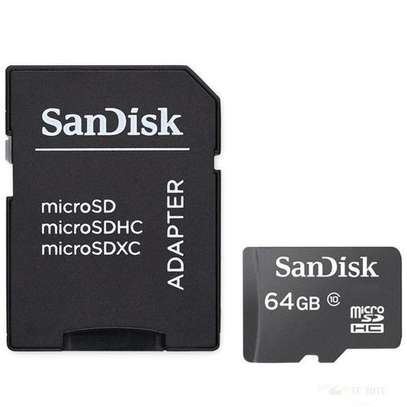 SanDisk 64GB MicroSD, Mem, Memory Card image 1