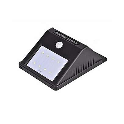 olar Lamps Generic LED Solar Power PIR Motion Sensor Wall Light Outdoor Waterproof Garden Lamp. image 1