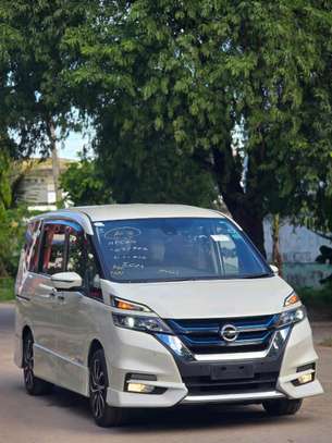 Nissan Serena E-Power Highway Star 2019 White image 1
