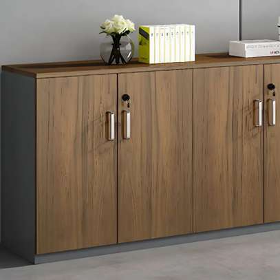 Office Cabinet: 2-Door Credenza Cupboard image 6