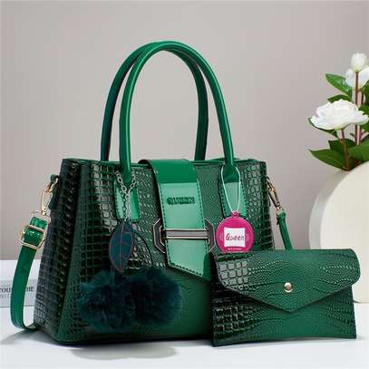 Fashionable 2 in 1 Ladies shoulder Handbags image 2