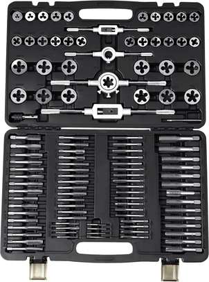 Tap and Die Set 110-Piece M2 to M18 image 1