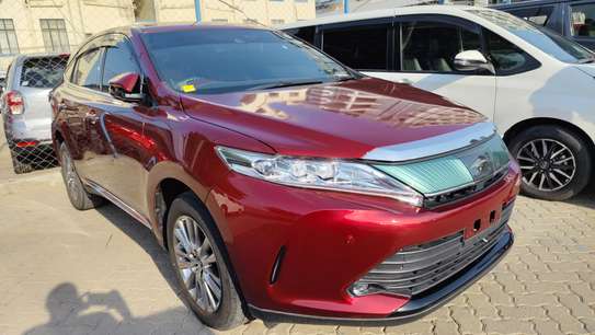 Toyota Harrier maroon 2018 2wd image 3