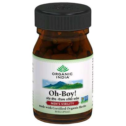 ORGANIC INDIA O-BOY CAPSULES 30CAPS image 1