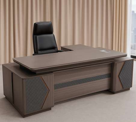 Office Desk : Premium Executive L-Shaped Office Desk image 9