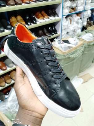 Genuine Boludi Leather Comfortable Flexible Sneakers image 3