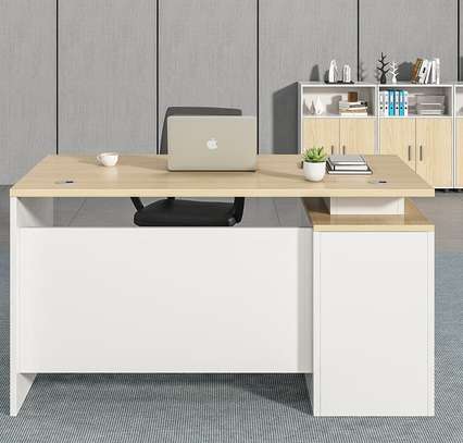 Office Desk: 1.2M Single Staff Computer Desk image 1