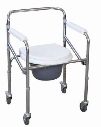 commode seat with wheels in kenya (foldable) image 2