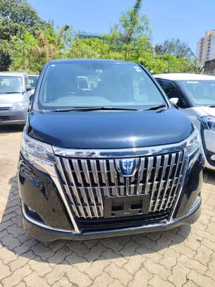 Toyota Esquire hybrid black 2018 image 1