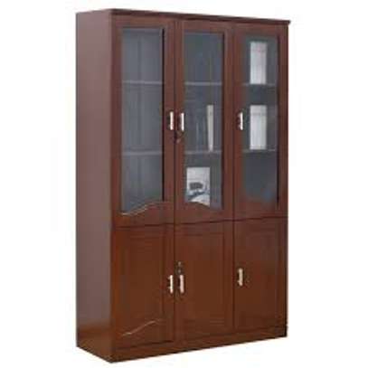 3 Door Wooden and Lockable Office Cabinet image 9