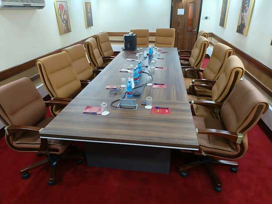 Conference Table: Office Conference Table, Boardroom Style image 1