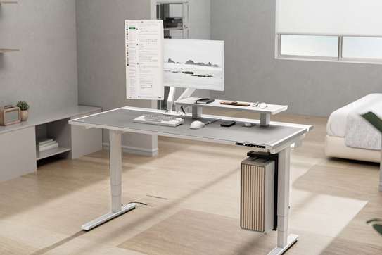 Office Desk: Adjustable Computer Desk Gaming And Home Table image 6