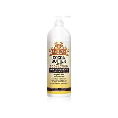 American Dream Cocoa Butter Lemon Body Lotion Skin Brightening & Fade Out image 1