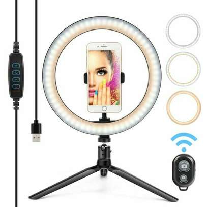 10-Inch Tri-Color Ring Light image 7