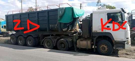 Howo prime mover+Bhachu tipping trailer ZD image 1