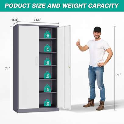 Full Door Steel Cabinet image 2