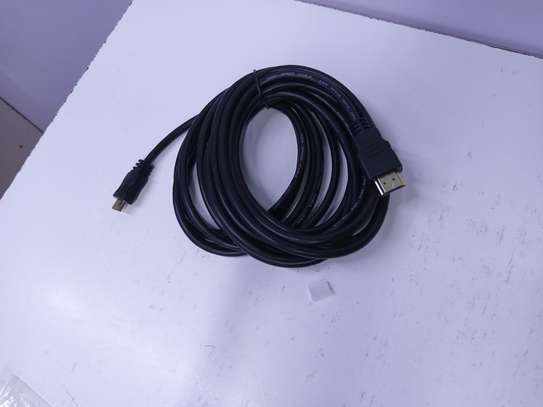 5 Meter Mini HDMI to HDMI Cable 4k Ultra HD image 2