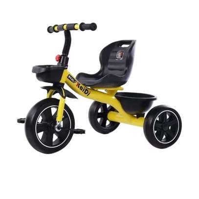 Generic Kids Tricycle -Yellow And Black image 1