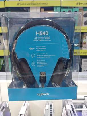 Logitech H540 USB Computer Headset with Noise-Canceling Mic image 3