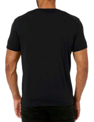 Black V-Neck T-shirts image 1