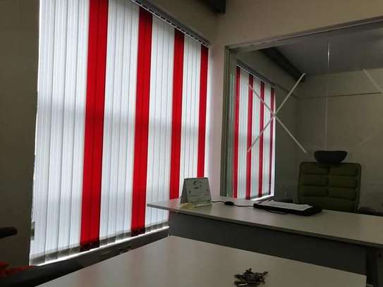 VERTICAL MODERN OFFICE CURTAINS., image 2