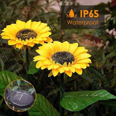 Solar Sunflowers IP65 LED Outdoor Garden Lights image 2