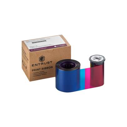 Entrust 525100-004-S100 YMCKT Full Color Ribbon for Sigma image 2
