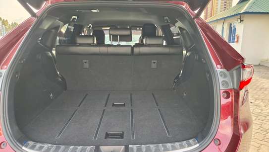 Toyota Harrier maroon 2018 2wd image 9