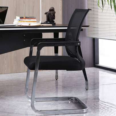 Ergonomic Mesh Conference Office Chair image 7