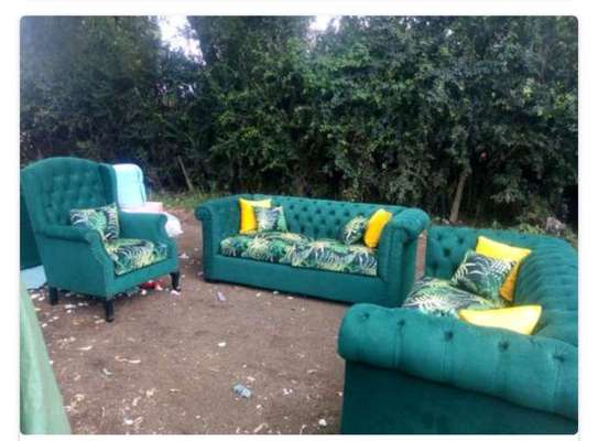 Chaster Sofa set made by hand wood and good quality material image 4