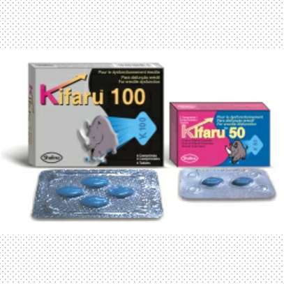 Shalina 100mg Kifaru Blue pills image 1
