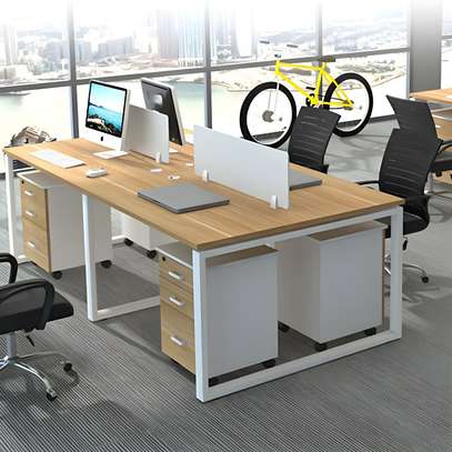 Office Desk: Modern Dynamic 2-Way Workstation image 1