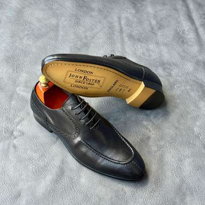 BLACK SHOES FOR MEN - ORGINAL JOHN FOSTER image 3