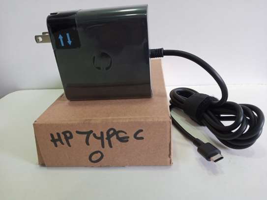 Original HP USB-C Type C square Power Adapter 65W image 3