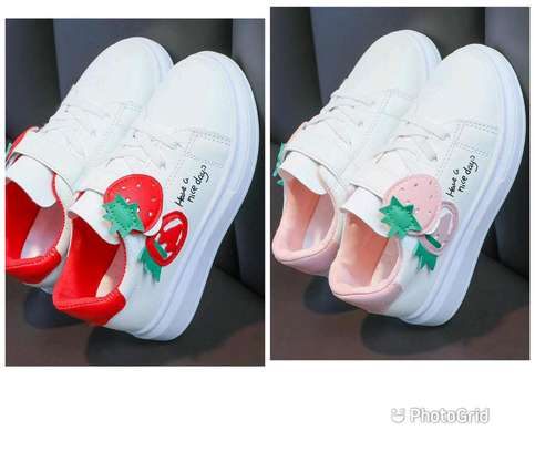 Kids strawberry sneakers: size 27__35 image 2