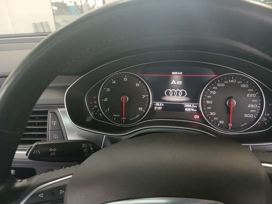 Audi A6 white 2018 image 6