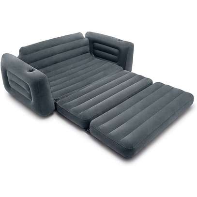 Intex 80" X 91" X 26" Pull-Out Sofa Inflatable Sofa Bed image 2