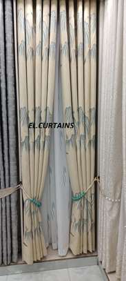 Blackout eyelet curtains image 1