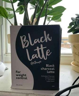 Dry Drink Black Charcoal Latte Hendel 100% image 1