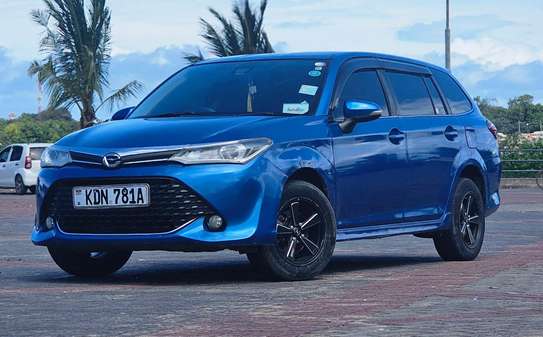 Toyota Fielder 2016 Blue image 1